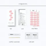 ohora Gel Nail Sticker N Tint Baby - Наклейки на ногти оттенок NB-102, 1 szt. — фото 6