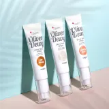 theBalm Oliver Dewy Face Drops - Жидкий хайлайтер, 28 мл, оттенок Golden Glow — фото 5