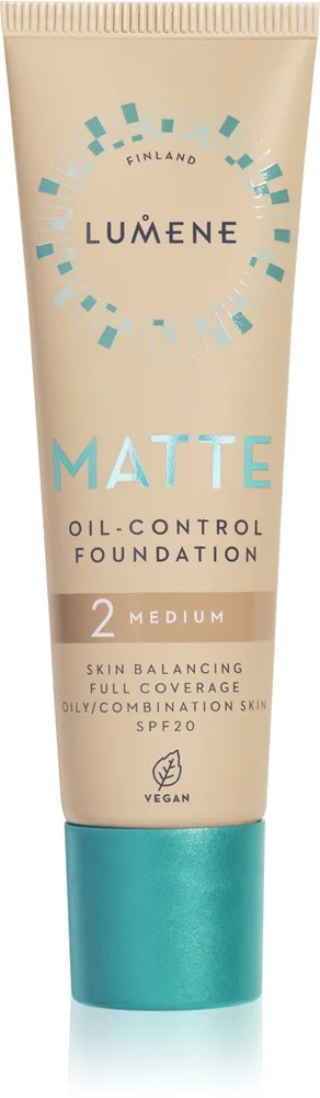 Lumene Matte Oil-Control - Подклад матирующий оттенок 2 Soft Honey / Medium, 30 ml