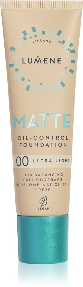 Lumene Matte Oil-Control - Подклад матирующий оттенок 00 Ultra Light, 30 ml