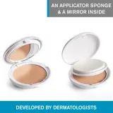 Uriage Eau Thermale Water Cream Tinted Compact SPF 30 - Шелковистая пудра для выравнивания тона кожи, 10 g — фото 3