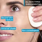 Uriage Eau Thermale Water Cream Tinted Compact SPF 30 - Шелковистая пудра для выравнивания тона кожи, 10 g — фото 4