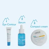 Uriage Eau Thermale Water Cream Tinted Compact SPF 30 - Шелковистая пудра для выравнивания тона кожи, 10 g — фото 8