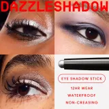 MAC Cosmetics Dazzleshadow Eyeshadow Stick - Тени для век в кремовой текстуре в стике оттенок Demure Diamonds, 1 g — фото 6