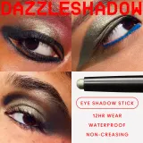 MAC Cosmetics Dazzleshadow Eyeshadow Stick - Тени для век в кремовой текстуре в стике оттенок Filthy Martini, 1 g — фото 6
