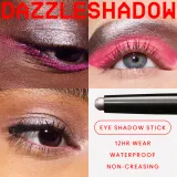 MAC Cosmetics Dazzleshadow Eyeshadow Stick - Тени для век в кремовой текстуре в стике, 1 г, оттенок Haku Haze — фото 7