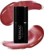 Semilac UV Hybrid Gloss GALA - Гибридный лак для ногтей с использованием УФ / СВ-лампы оттенок 662 Rosé Gloss, 7 ml — фото 2