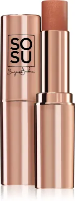 SOSU Cosmetics Blush On The Go Cream Stick - Румяна для щек в стике, 7 г
