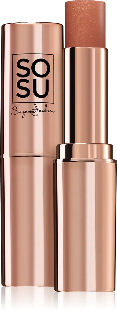 SOSU Cosmetics Blush On The Go Cream Stick - Румяна для щек в стике оттенок Coral, 7 g