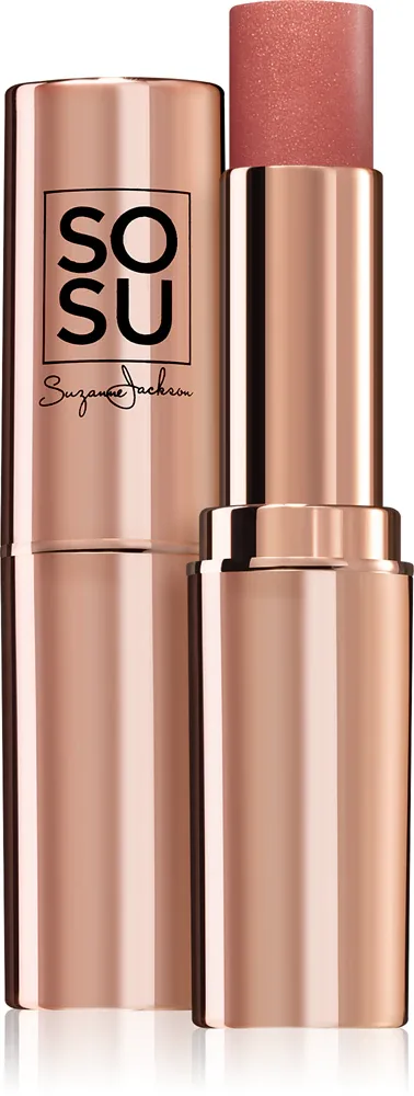 SOSU Cosmetics Blush On The Go Cream Stick - Румяна для щек в стике, 7 г, оттенок Pink