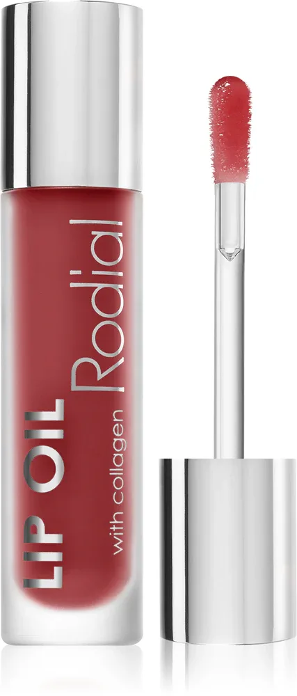Rodial Lip Oil - Блеск для губ с коллагеном, 4 мл, оттенок English Rose