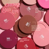 3INA The No-Rules Powder - Многофункциональный косметический продукт для макияжа глаз, губ и лица, matte bronzer, 8 г, оттенок 658 - Warm honey beige, matte bronzer — фото 4