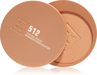 3INA The No-Rules Powder - Многофункциональный косметический продукт для макияжа глаз, губ и лица оттенок 512 - Soft pearly gold, highlighter, 8 г