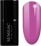 Semilac UV Hybrid Pastelowe Neony - Гибридный лак для ногтей с использованием УФ / СВ-лампы, 7 мл, оттенок 601 Neon Pink Punch — фото 1