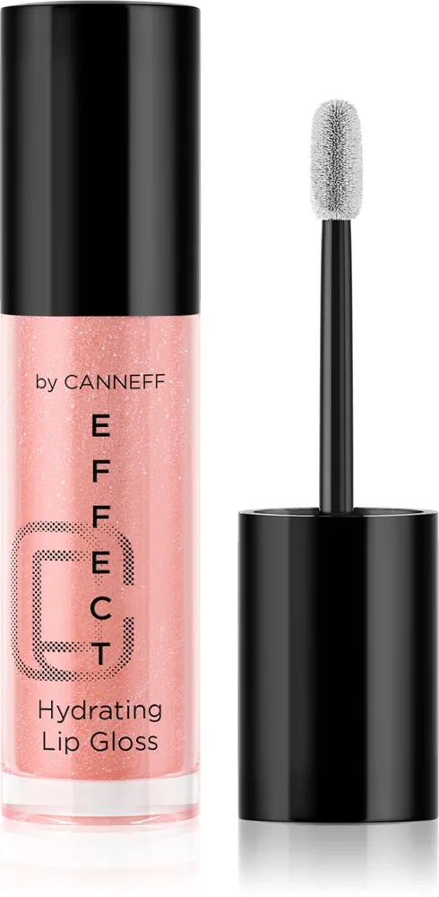 Canneff Effect by Canneff Hydrating Lip Gloss - Увлажняющий блеск для губ, 4 мл, оттенок Peach Fuzz