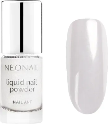 NEONAIL Nail Art Liquid Nail Powder - Блестящий порошок для ногтей оттенок Chrome 01, 6 мл