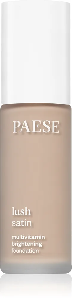 Paese Lush Satin - Осветляющая база оттенок 31 Warm Beige, 30 ml