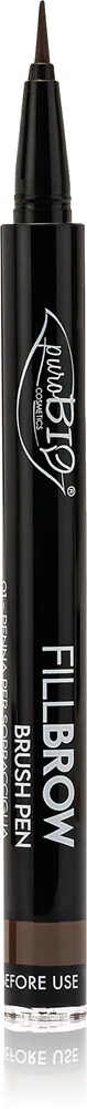 puroBIO Cosmetics Fillbrow - Карандаши для бровей оттенок 03 Dark Brown, 0 ml