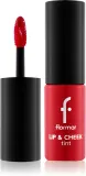 flormar Lip & Cheek Tint - Румяна для губ и щек оттенок 001 Scarlet Ruby, 6 ml — фото 1