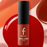 flormar Lip & Cheek Tint - Румяна для губ и щек оттенок 001 Scarlet Ruby, 6 ml — фото 6
