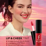 flormar Lip & Cheek Tint - Румяна для губ и щек оттенок 002 Kiss Lip&Cheek, 6 ml — фото 4