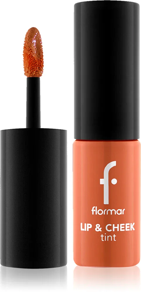 flormar Lip & Cheek Tint - Румяна для губ и щек, 6 мл, оттенок 003 Apricot Marmalade