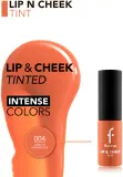 flormar Lip & Cheek Tint - Румяна для губ и щек, 6 мл, оттенок 003 Apricot Marmalade — фото 3
