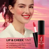 flormar Lip & Cheek Tint - Румяна для губ и щек, 6 мл, оттенок 003 Apricot Marmalade — фото 4