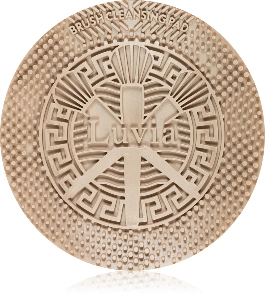 Luvia Cosmetics Brush Cleansing Pad - Силиконовая тарка для чистки кистей цвет Coffee, 1 szt.