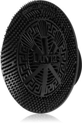 Luvia Cosmetics Brush Cleansing Pad - Силиконовая тарка для чистки кистей цвет Black, 1 шт