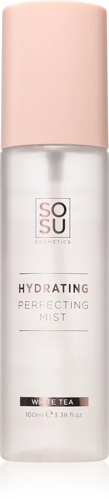 SOSU Cosmetics Hydrating Perfecting Mist - Туман для лица, увлажняющий оттенок White Tea, 100 ml