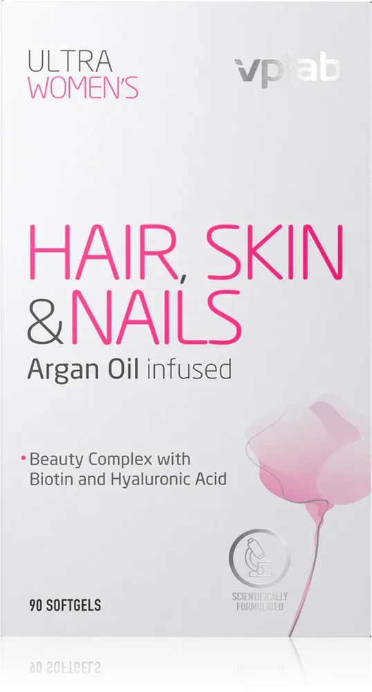 VPLab Ultra Women's Hair, Skin & Nails - Капсулы для красивых волос и кожи для женщин, 90 szt.