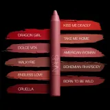 NARS POWERMATTE HIGH-INTENSITY LIP PENCIL - Трендовая контурная карандаш для губ с матовым финишем оттенок KISS ME DEADLY, 2 g — фото 8