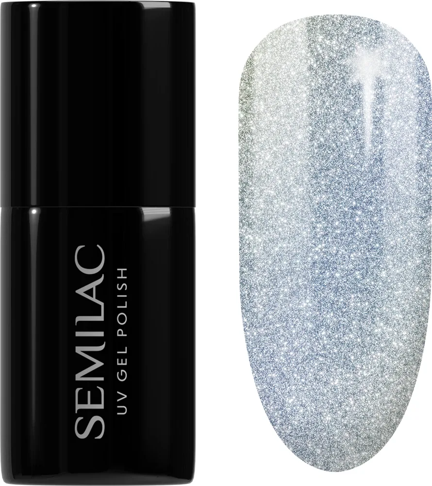 Semilac UV Hybrid Brides Babes - Гибридный лак для ногтей с использованием УФ / Светодиодной лампы оттенок 486 The Brave One, 7 ml