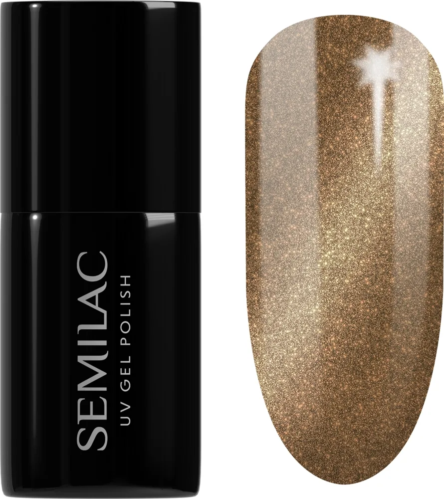 Semilac UV Hybrid Brides Babes - Гибридный лак для ногтей с использованием УФ / Светодиодной лампы оттенок 487 The It Girl, 7 ml
