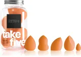 Gabriella Salvete Tools Take Five - Набор аппликаторов для лица, 5 шт, оттенок Orange — фото 1