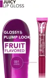flormar Juicy Lip Gloss - Увлажняющий блеск для губ оттенок 001 Raspberry, 10 ml — фото 3