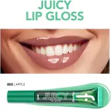 flormar Juicy Lip Gloss - Увлажняющий блеск для губ оттенок 003 Apple, 10 ml — фото 4