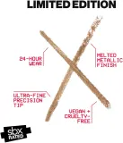 Smashbox Metallic Eyeliner - Металлический подводка для глаз оттенок Medal, 0 g — фото 5