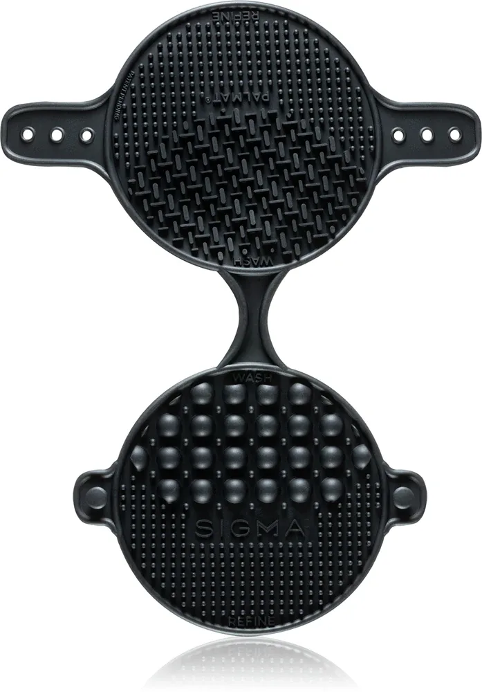 Sigma Beauty PALMAT - Силиконовая тарка для очистки кистей 2 в 1, 1 szt.