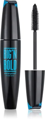 flormar Big'n Bold Waterproof - Водостойкая тушь для удлинения ресниц, 15 мл