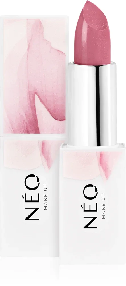 NEO MAKE UP Intense Serum Sheer Lipstick - Кремовая помада для увлажнения, 4 г, оттенок 03 Rosy Mist