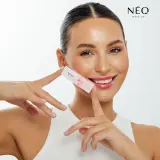 NEO MAKE UP Intense Serum Sheer Lipstick - Кремовая помада для увлажнения оттенок 02 Peony Touch, 4 g — фото 4