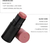 Nudestix Nudies Matte + Glow Core - Многофункциональный косметический продукт для макияжа глаз, губ и лица. оттенок Pink Ice, 6 g — фото 4
