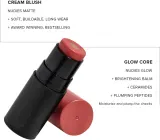 Nudestix Nudies Matte + Glow Core - Многофункциональный косметический продукт для макияжа глаз, губ и лица. оттенок Sunset Gold, 6 g — фото 4