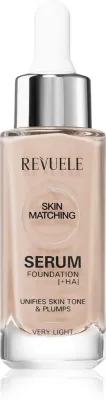 Revuele Serum Foundation [+HA] - Подкладка для увлажнения и выравнивания тона кожи, 30 мл
