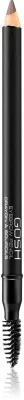 Gosh Eyebrow - Карандаш для бровей с щеточкой, 1 г