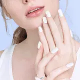 ohora Gel Nail Sticker N Clean White - Наклейки на ногти оттенок NB-048, 1 szt. — фото 4