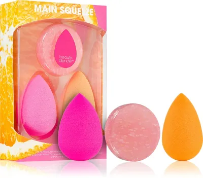 beautyblender Main Squeeze Blend & Cleanse Set - Набор аппликаторов для макияжа, 3 шт