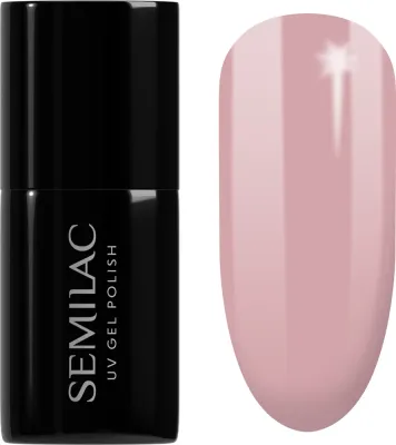 Semilac UV Hybrid Allure - Гибридный лак для ногтей оттенок 004 Classic Nude, 7 мл